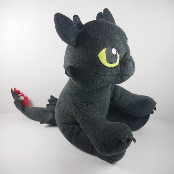 Build A Bear How To Train Your Dragon Toothless BAB Stuffed Plush Toy 2014 12” - Picture 1 of 8